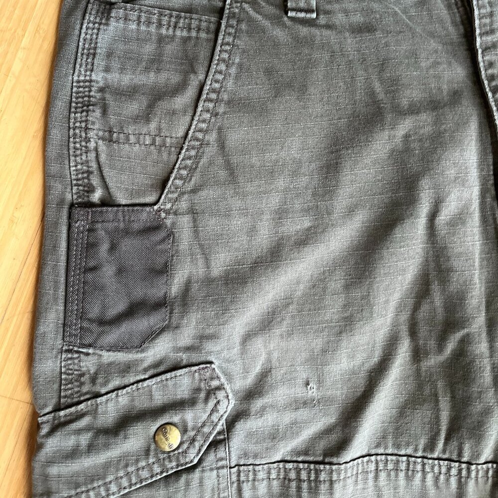 Lot of 3 38x30 Carhartt Relaxed Fit Ripstop Cargo Work Pants, Brown - Picture 9 of 11